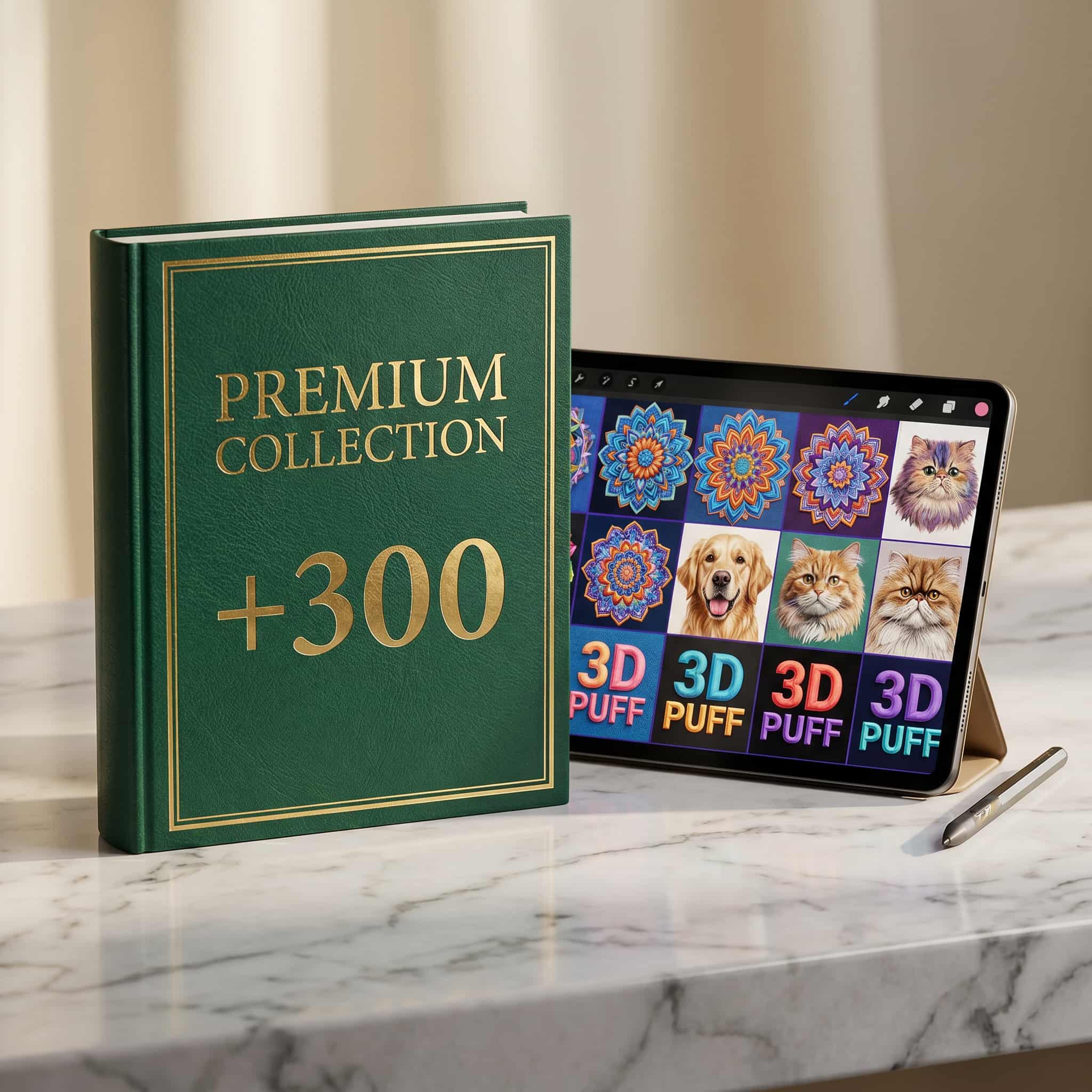 La Collection Premium de Motifs — +300 motifs exclusifs